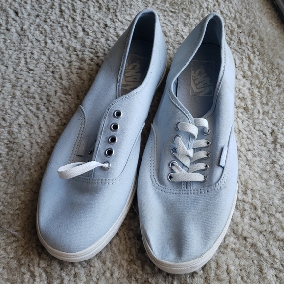 vans lo pro light blue